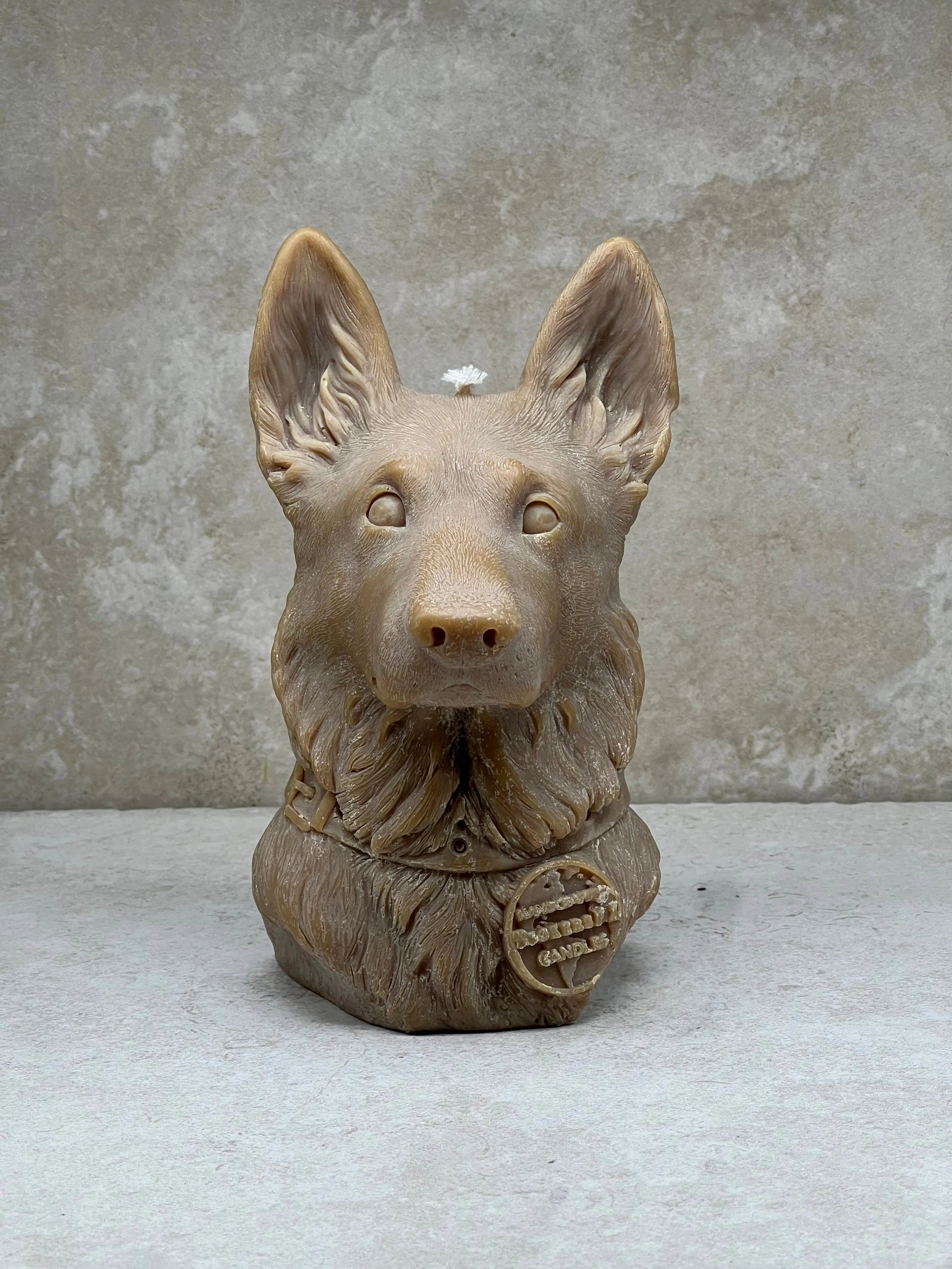 German Shepherd Candle - Tuckersfx