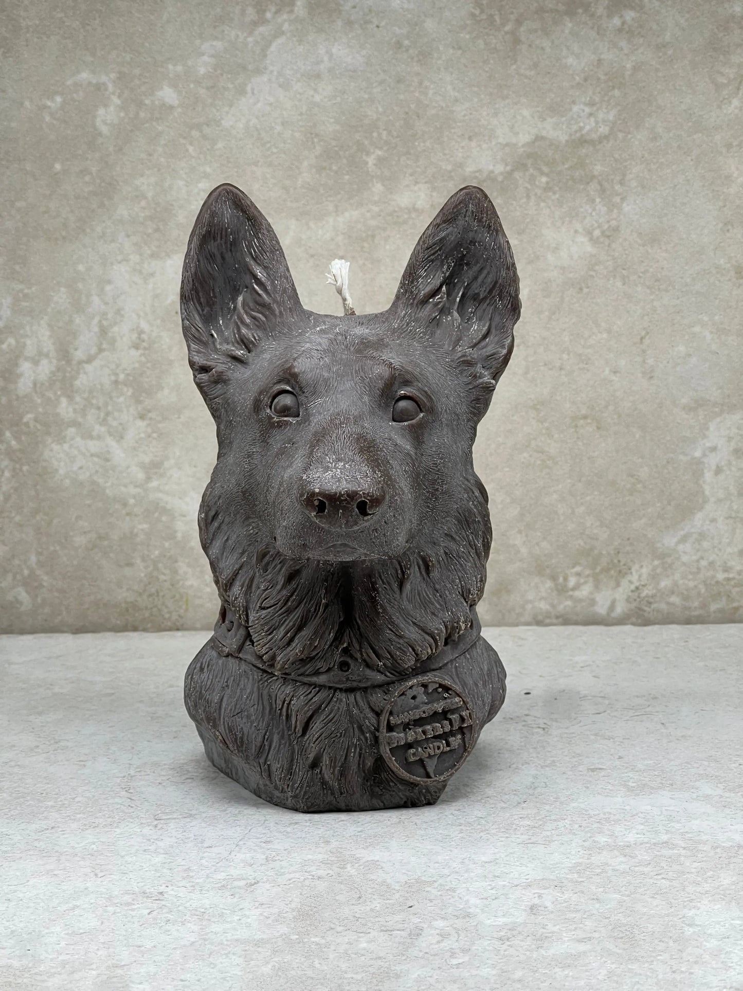 German Shepherd Candle - Tuckersfx