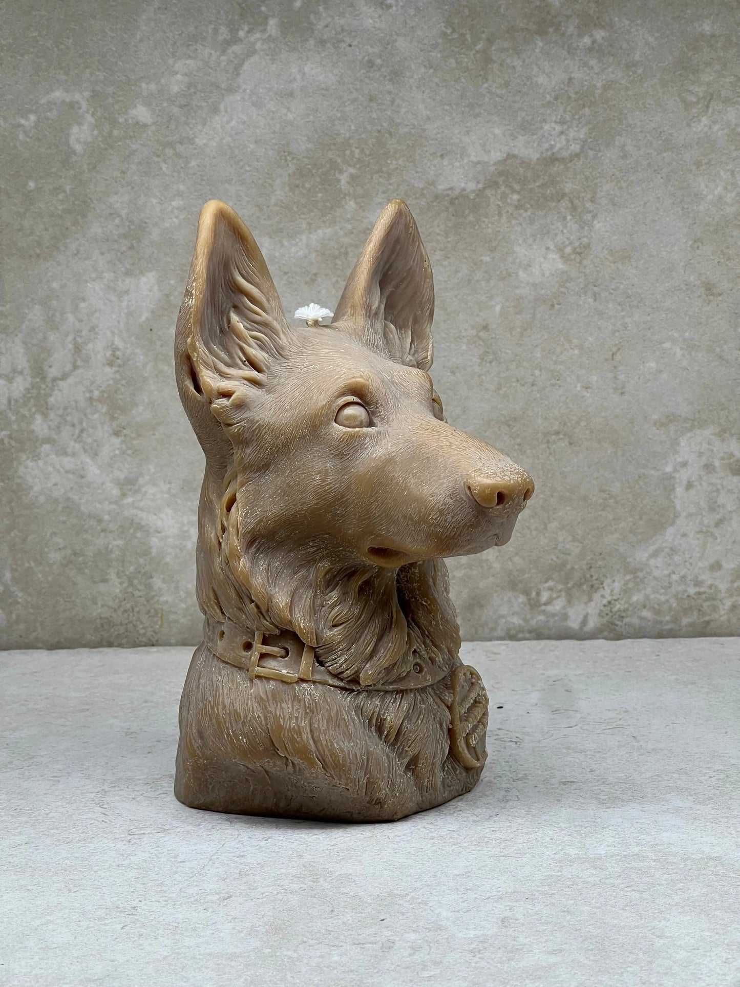 German Shepherd Candle - Tuckersfx