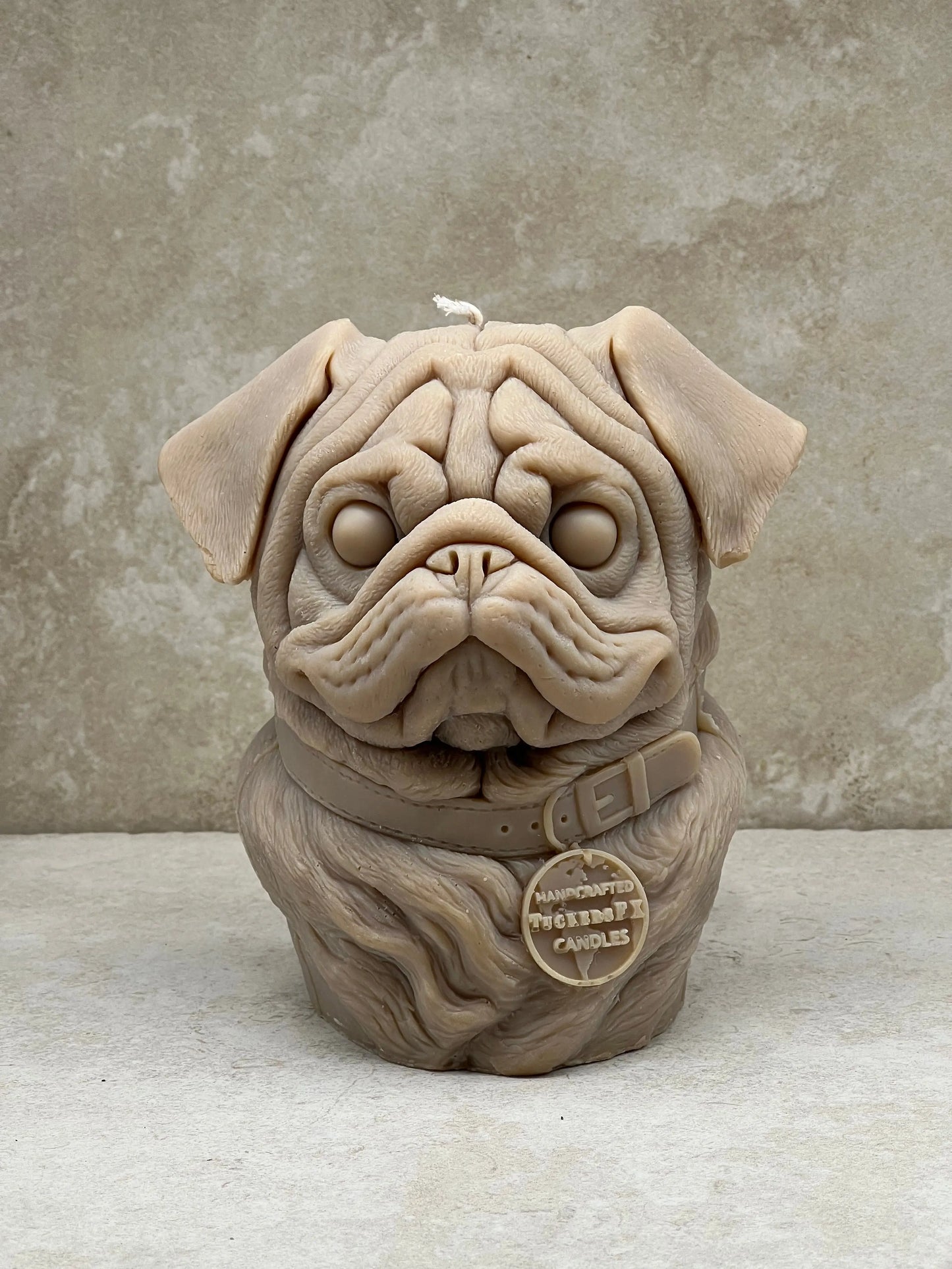 Pug Candle - Tuckersfx