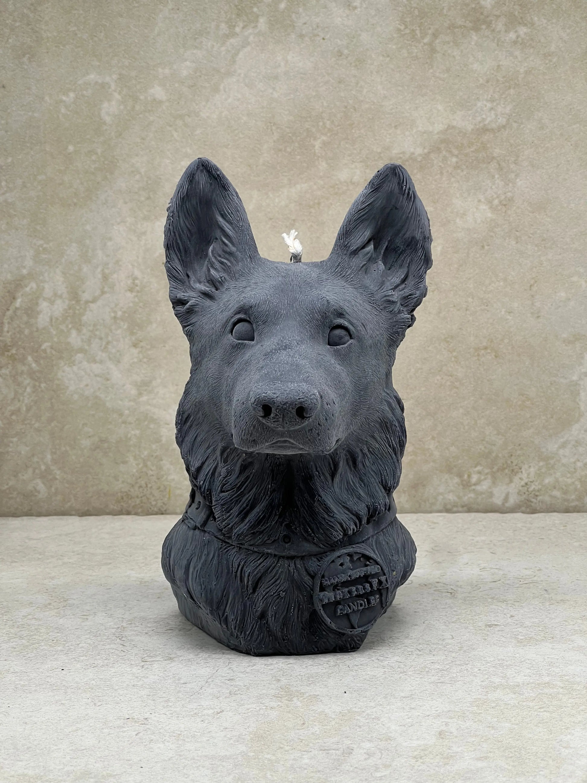 German Shepherd Candle - Tuckersfx