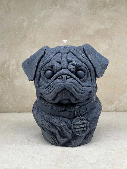 Pug Candle - Tuckersfx