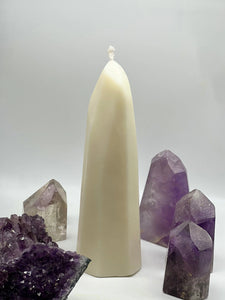 Amethist Crystal Candle