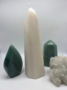 Jade Crystal Candle