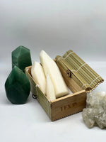 Load image into Gallery viewer, Pack Of 3 Jade Crystal Candle
