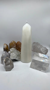 Rock Crystal Candle